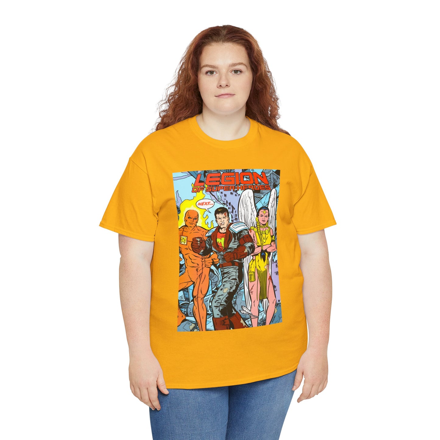 Legion of Super-Heroes #54 T-Shirt - Keith Giffen Art - DC Comics - LOSH