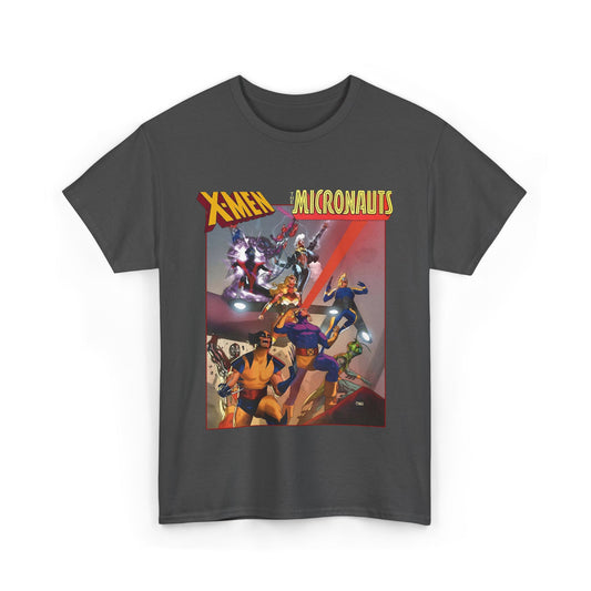 Uncanny X-Men/Micronauts T-Shirt - Taurin Clarke Art - Marvel Comics