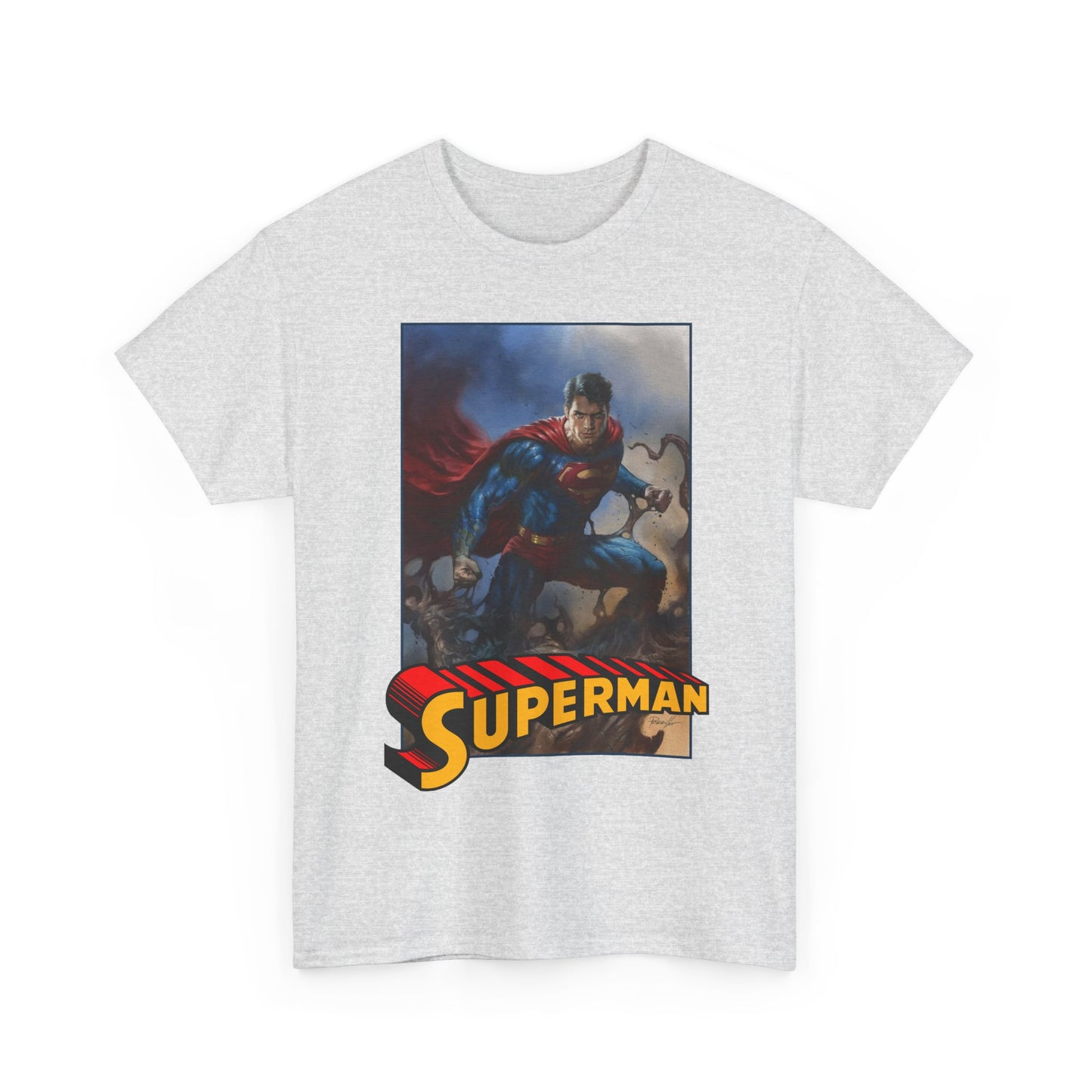 Superman T-Shirt - Lucio Parrillo Art - Man of Steel - DC Comics
