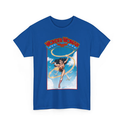 Wonder Woman T-Shirt - George Perez Art - Post-Crisis 1980s Retro Graphic - Themyscira - DC Comics