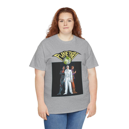 Planetary T-Shirt -  - John Cassaday Art - The Drummer, Jakita Wagner & Elijah Snow - DC Comics/Wildstorm