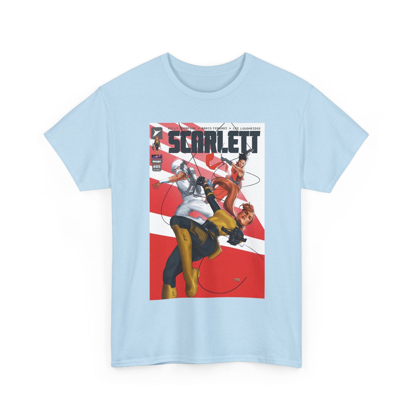 Scarlett #5 T-Shirt - Taurin Clarke Art - G.I. Joe