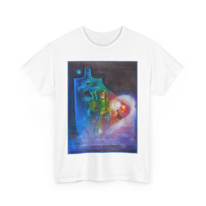 Batman, Green Arrow, Question T-Shirt - Denys Cowan & Bill Sienkiewicz Art - DC Comics - Gotham City