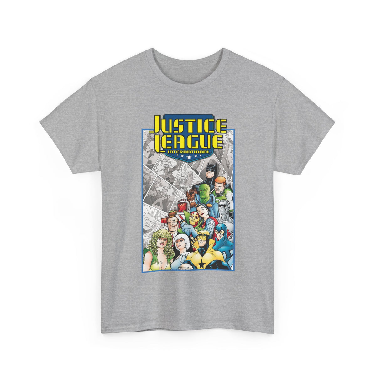 Justice League International T-Shirt - Kevin Maguire Art - DC Comics