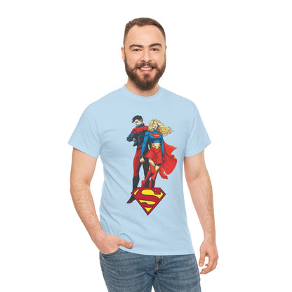 Supergirl & Superboy T-Shirt - Dan Mora Art - DC Comics