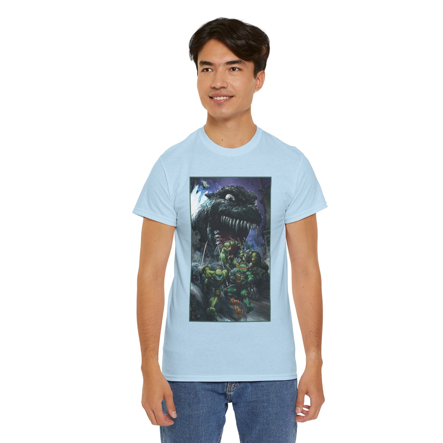 Teenage Mutant Ninja Turtles/Godzilla T-Shirt