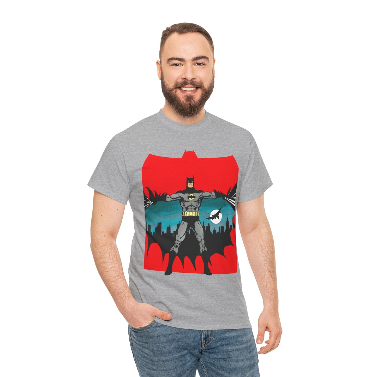 Batman T-Shirt - George Perez Art - History of the DC Universe - Gotham's Dark Knight Detective - DC Comics