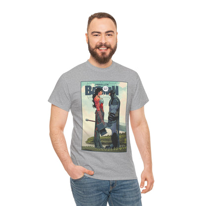 Absolute Batman & Absolute Wonder Woman T-Shirt - Nick Dragotta Art - Go to Hell? - DC Comics