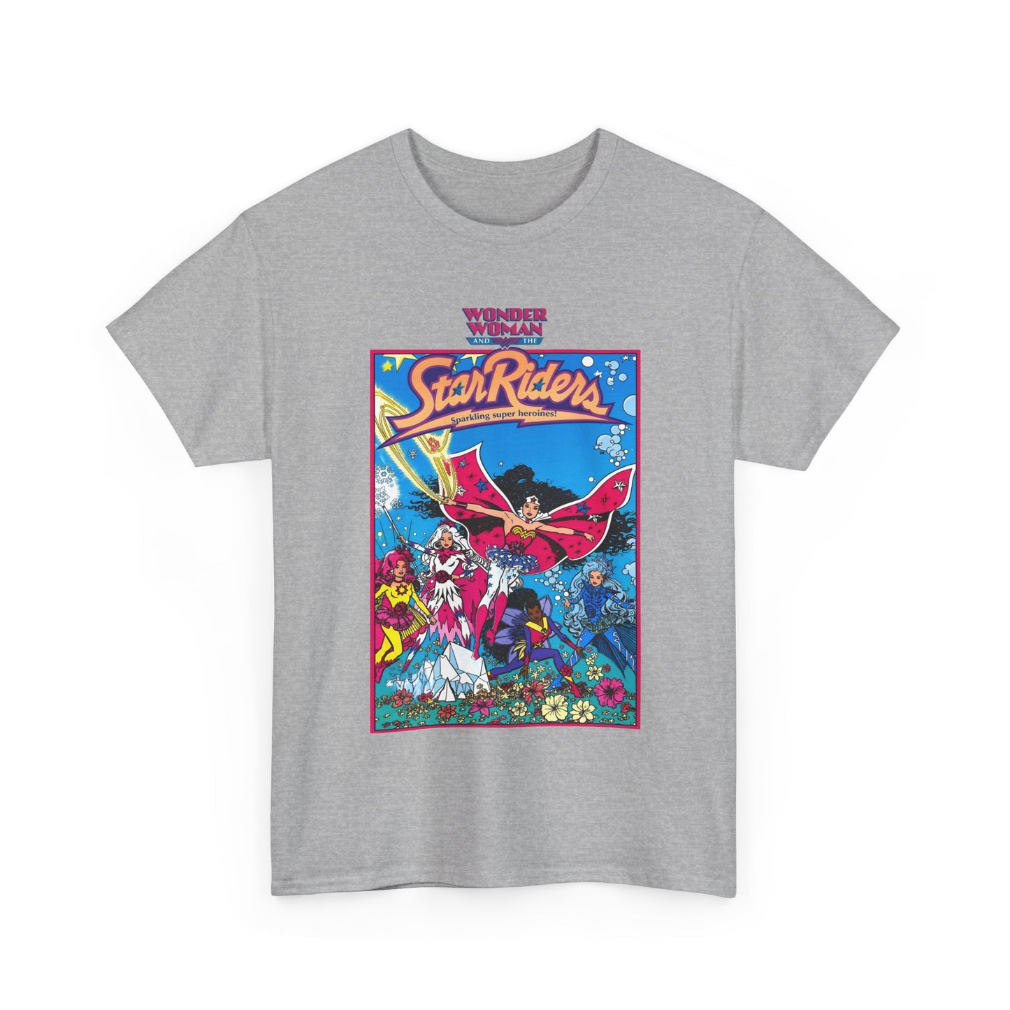 Wonder Woman & the Star Riders Shirt - 1980s Concept Figures - Promotional Art - DC Comics