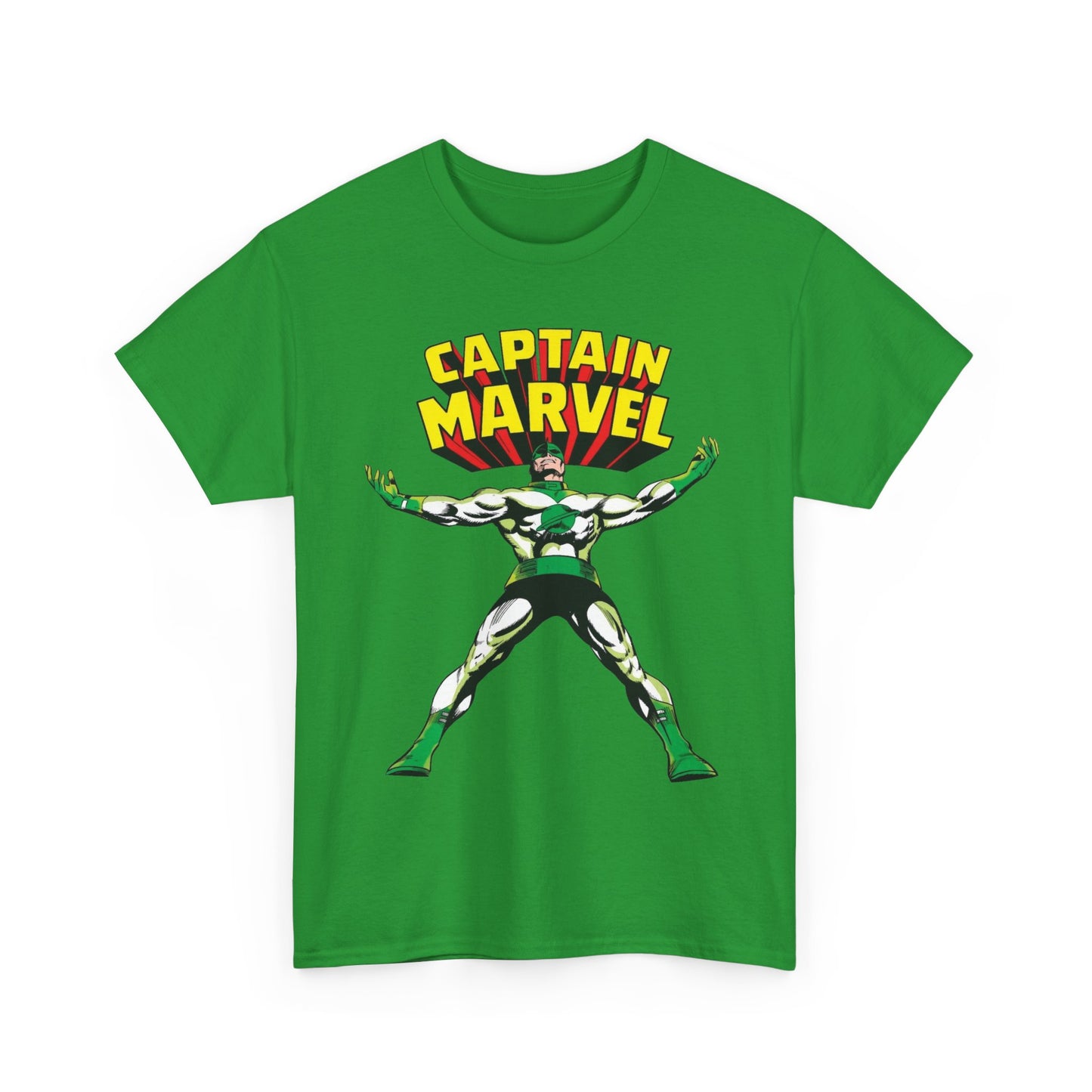 Captain Marvel T-Shirt - Gene Colan Art - #1 Cover Art, 1968 - Marvel Comics