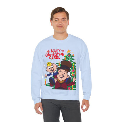 Mr. Magoo's Christmas Carol Crewneck Sweatshirt - UPA 1960s TV Holiday Special