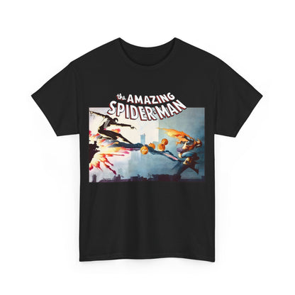 Amazing-Spiderman T-Shirt - Charles Vess Art - Vs Hobgoblin - Peter Parker - Marvel Comics
