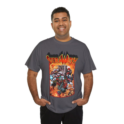 Stormwatch T-Shirt - Jim Lee Art - Battalion, Fuji, Hellstrike - Image/Wildstorm/DC Comics
