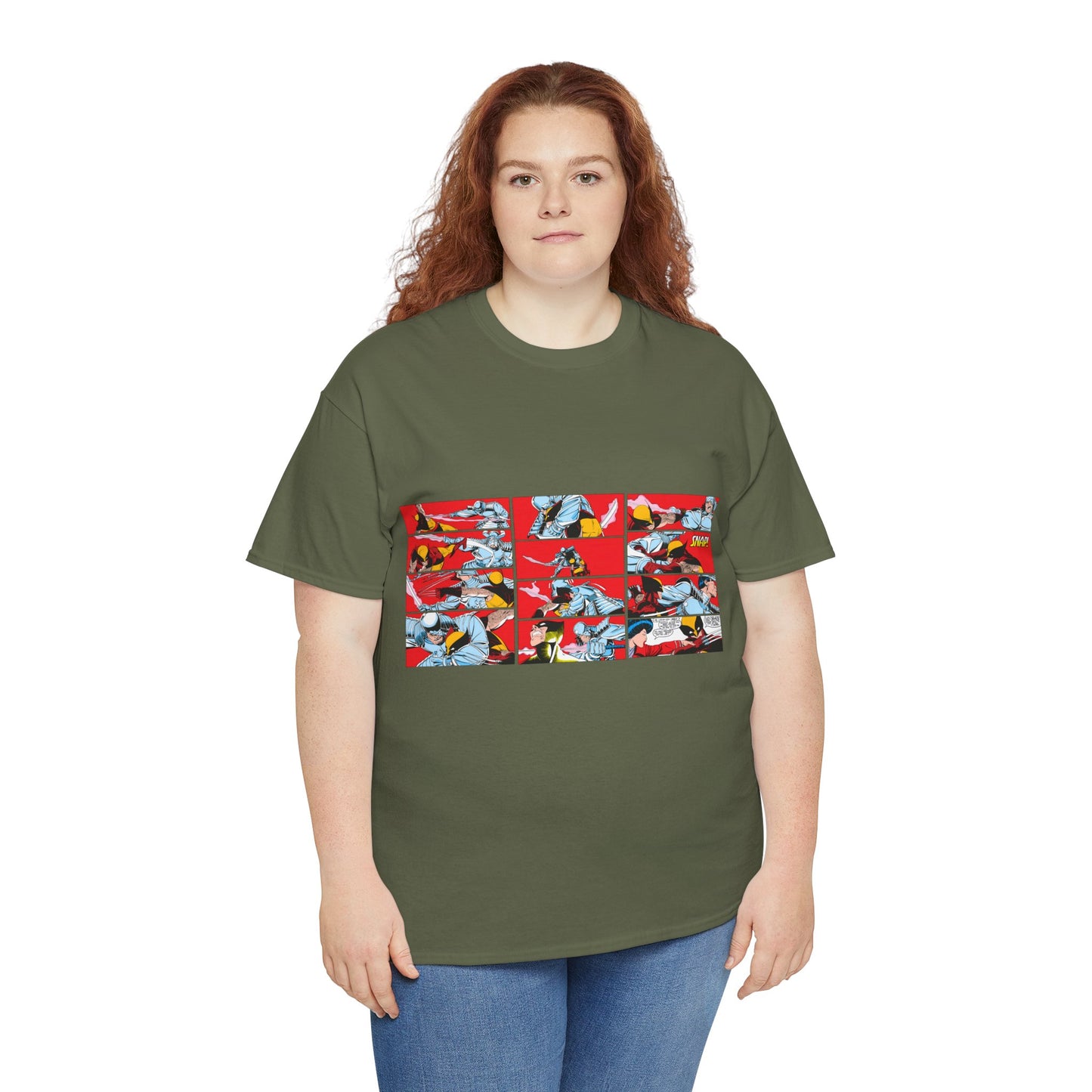 Wolverine Vs Silver Samurai Fight Pages 1-3 T-Shirt - Uncanny X-Men #173 - Marvel Comics