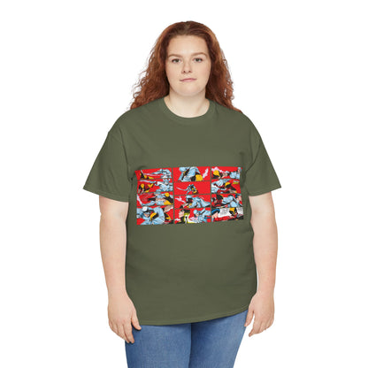 Wolverine Vs Silver Samurai Fight Pages 1-3 T-Shirt - Uncanny X-Men #173 - Marvel Comics