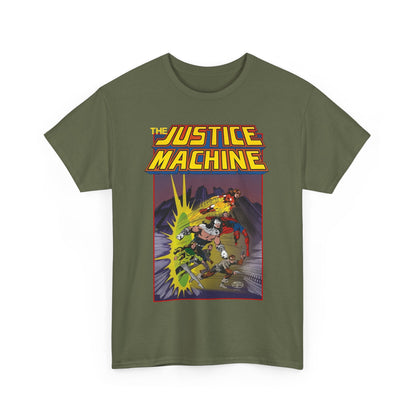 Justice Machine T-Shirt - John Byrne Art - Comico Comics