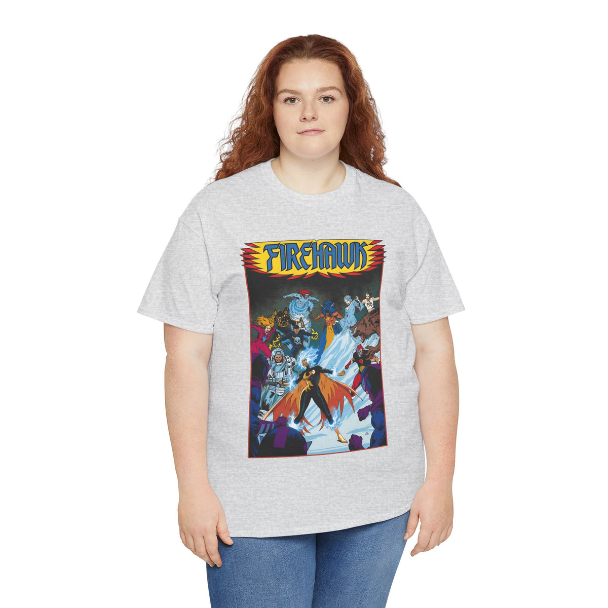 Firehawk T-Shirt - Rafael de Latorre Art - Fury of Firestorm Cover Art - DC Comics