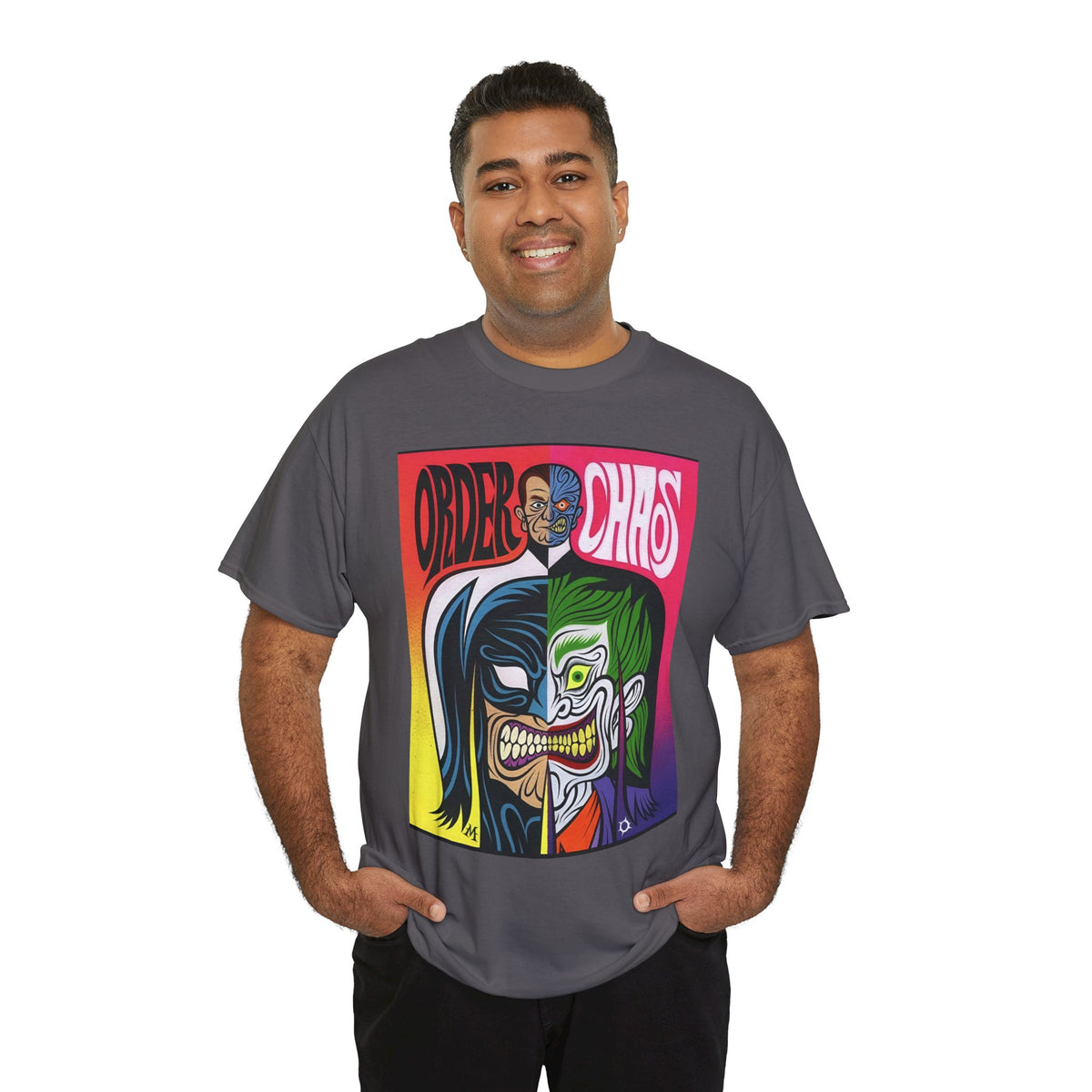 Joker Two-Face T-Shirt - Order/Chaos - DC Comics