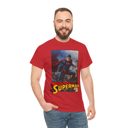 Superman T-Shirt - Lucio Parrillo Art - Man of Steel - DC Comics