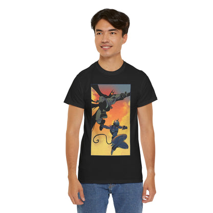 Absolute Batman & Absolute Catwoman T-Shirt - Nick Dragotta Art - DC Comics All-In