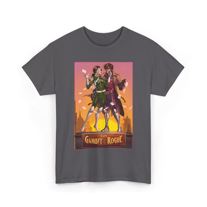 Gambit & Rogue T-Shirt - Mike Choi Art - Popular X-Men Members - Marvel Comics