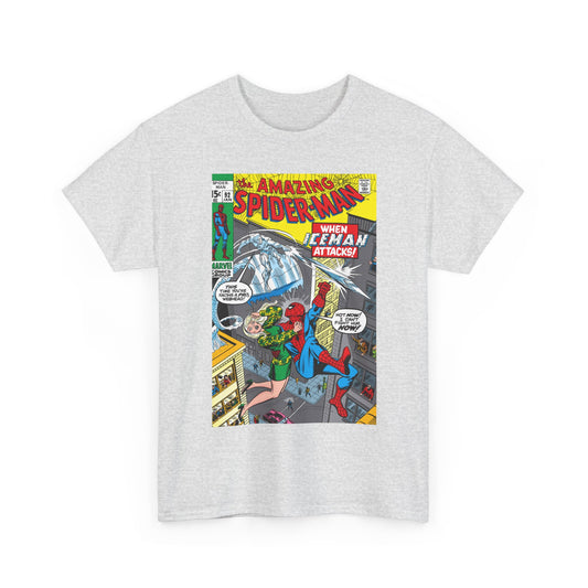 Amazing Spider-Man #92 T-Shirt - Iceman, Gwen Stacy - Marvel Comics