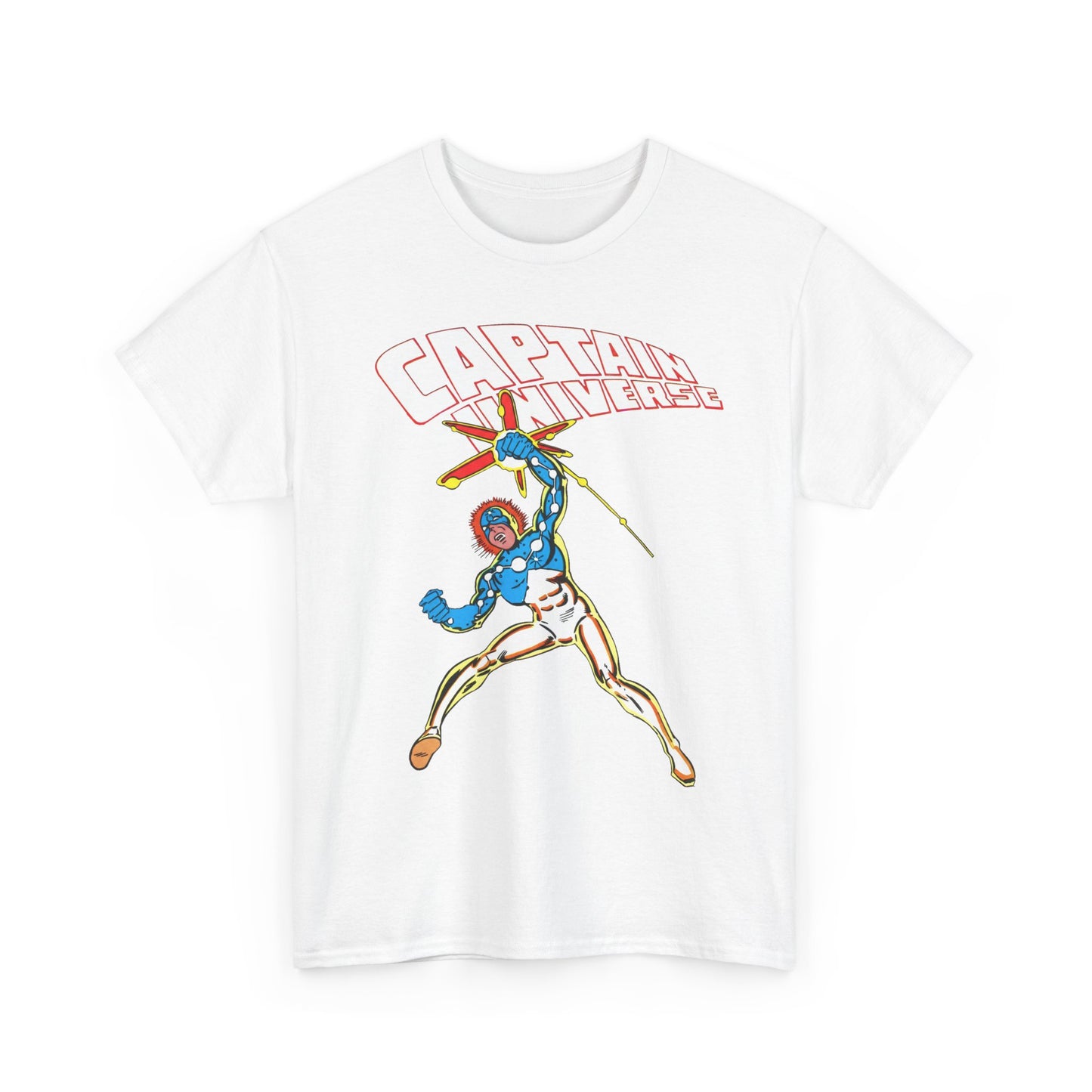 Captain Universe T-Shirt - Steve Ditko Art - Micronauts Character - Marvel Comics
