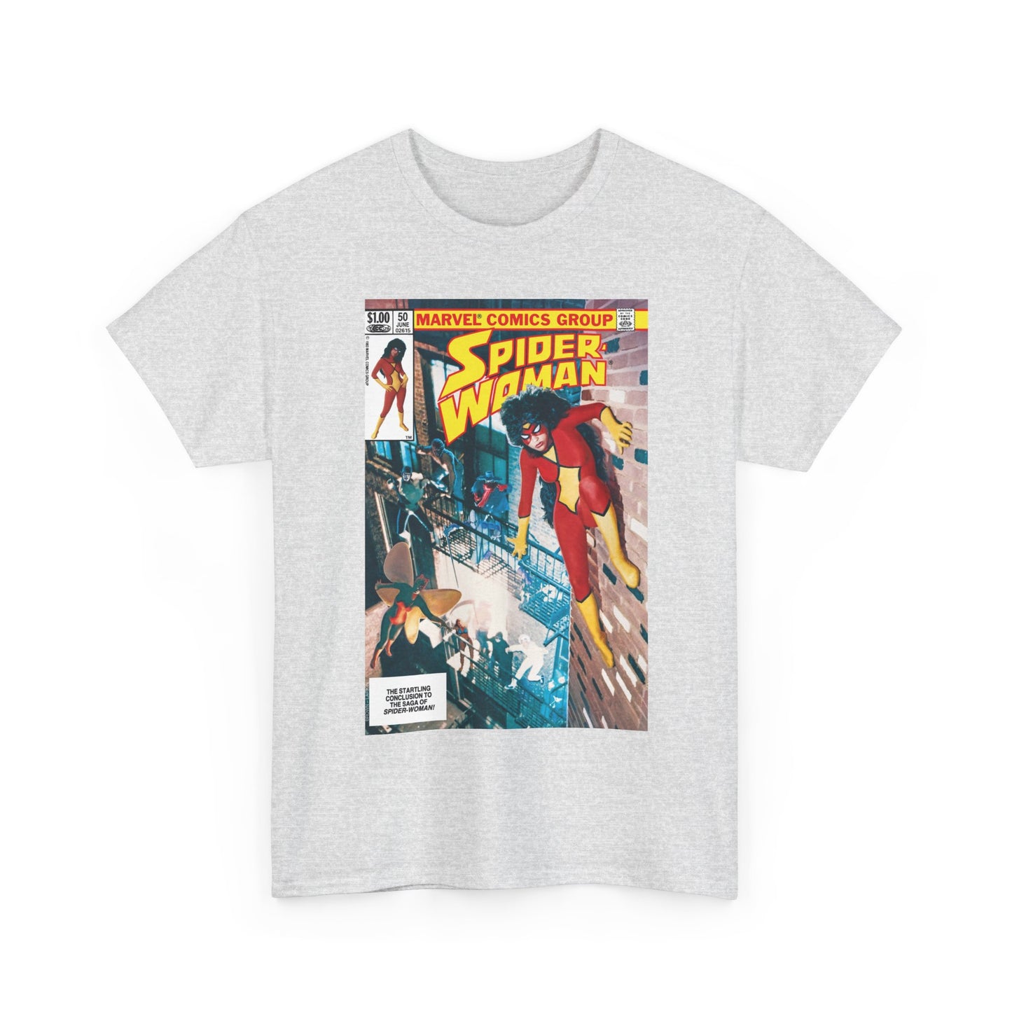 Spider-Woman #50 T-Shirt - 1983 Photo Cover Art - Marvel Comics
