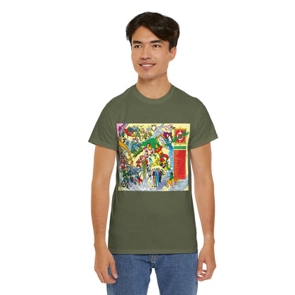 Who's Who in the DC Universe T-Shirt - George Perez Art - Mr. Miracle, Metamorpho - #15 Cover Art - DC Comics
