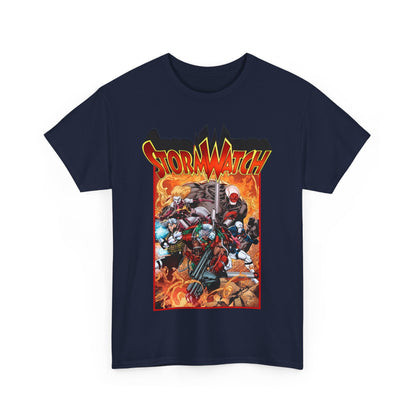 Stormwatch T-Shirt - Jim Lee Art - Battalion, Fuji, Hellstrike - Image/Wildstorm/DC Comics
