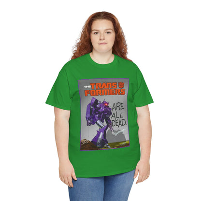 Transformers T-Shirt - "Are All Dead" - Marvel Comics