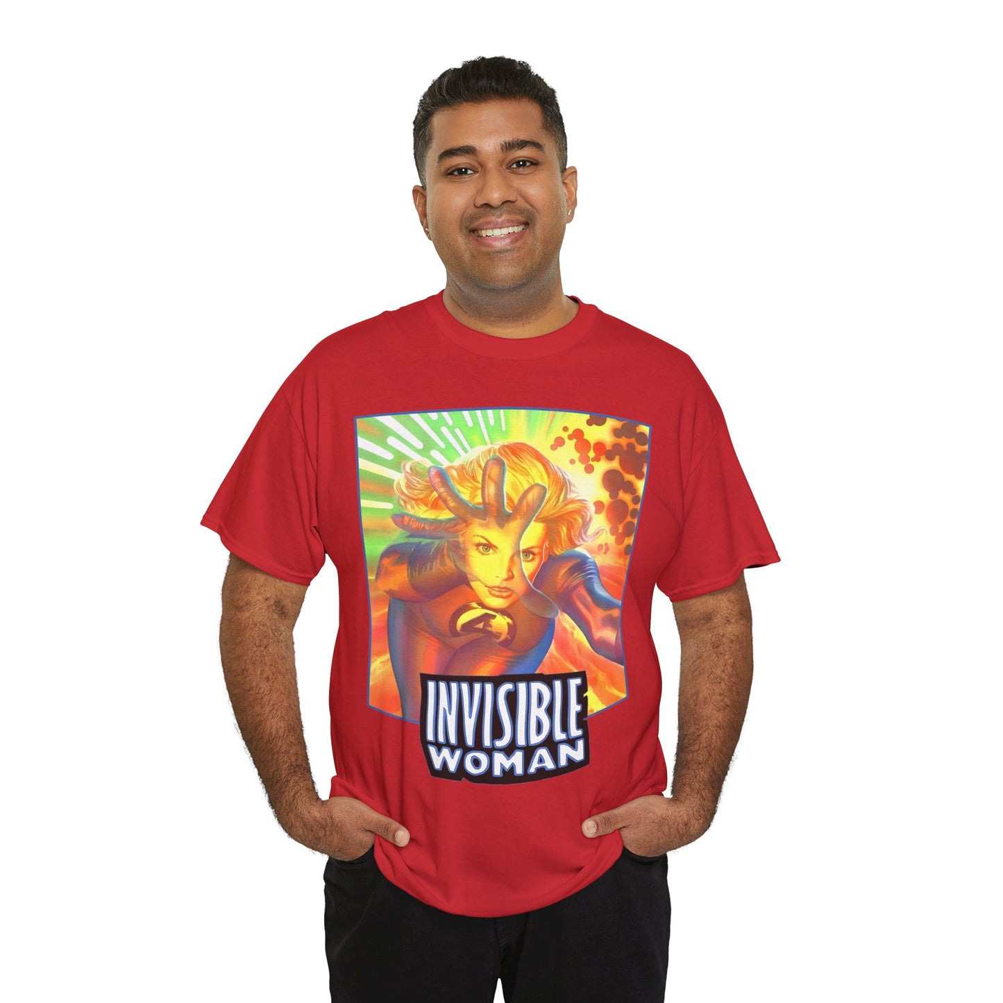 Invisible Woman Shirt - Alex Ross Art - Fantastic Four Member - Marvel Comics
