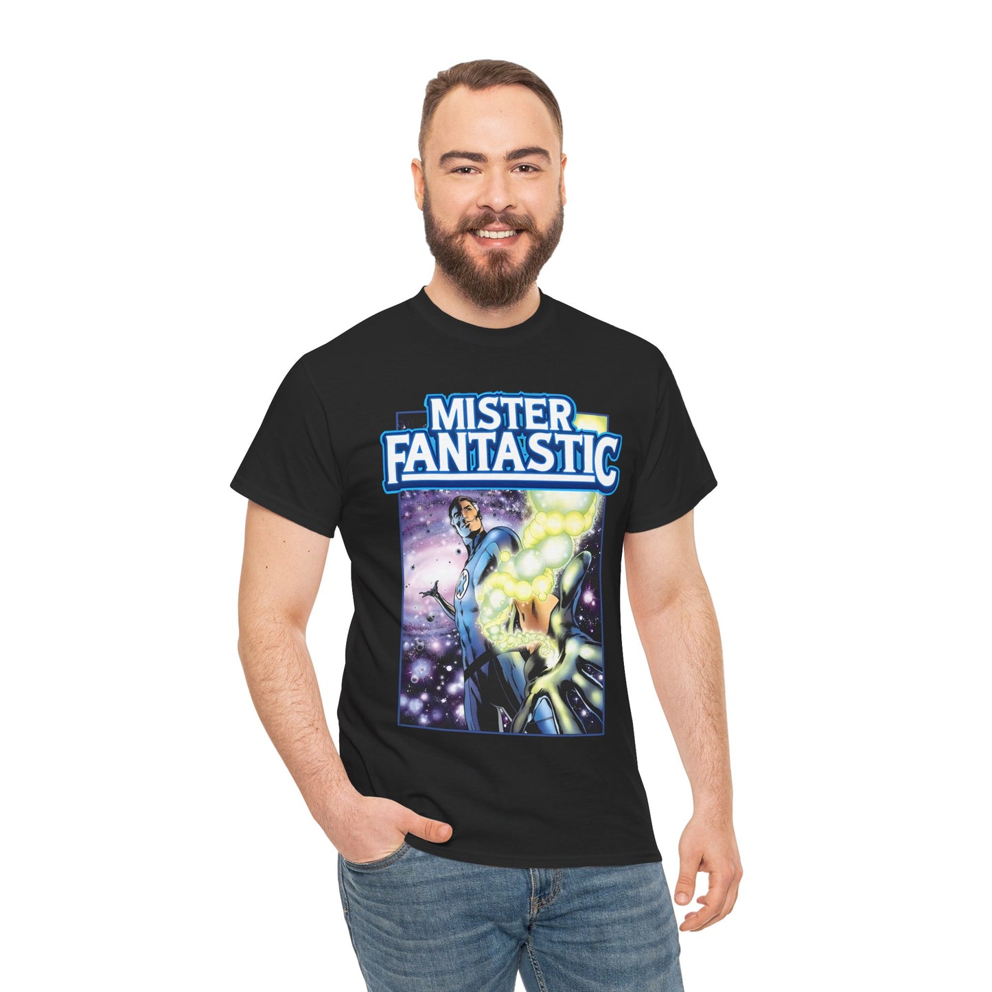 Mister Fantastic T-Shirt - Alan Davis Art - Marvel Comics