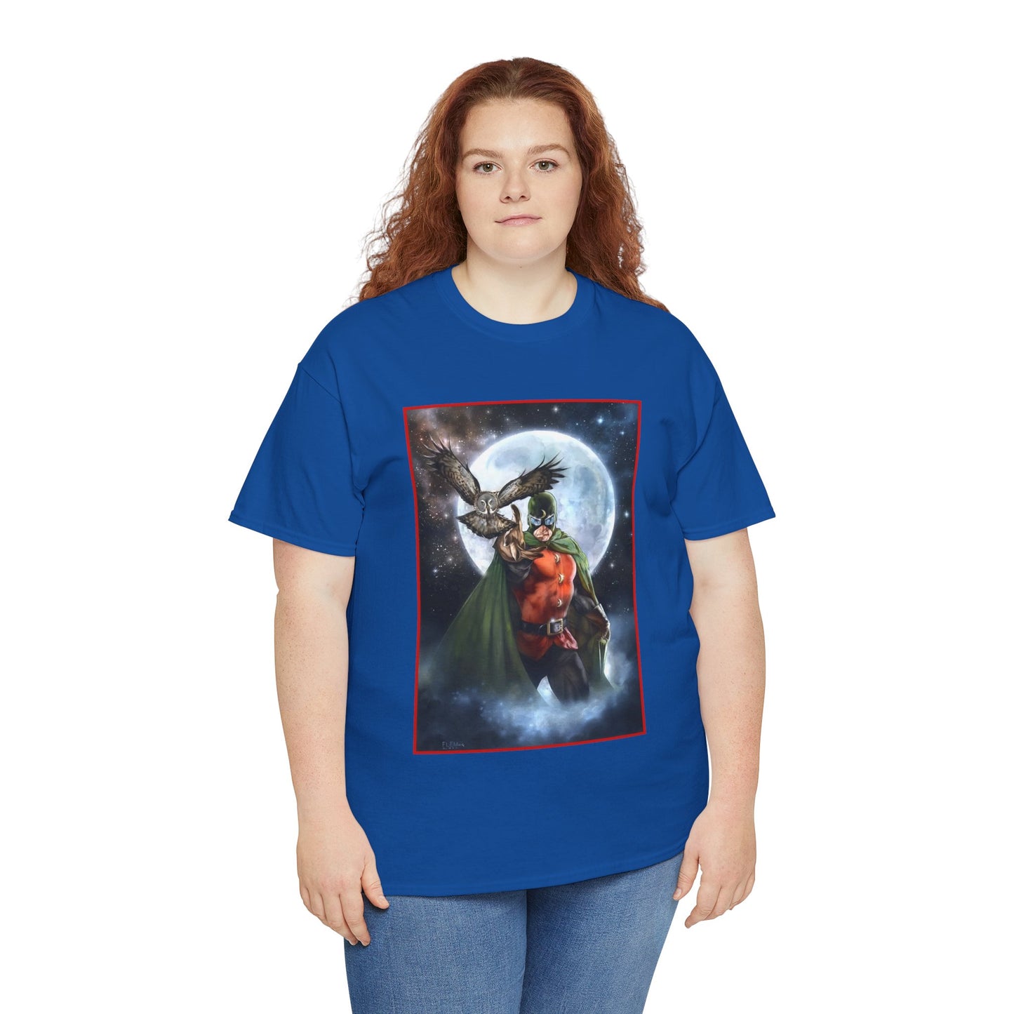 Doctor Mid-Nite T-Shirt - DC Comics - Golden Age Justice Society/JSA Member - Fleming Art