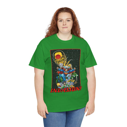 Invasion T-Shirt - Bart Sears Art - DC Comics