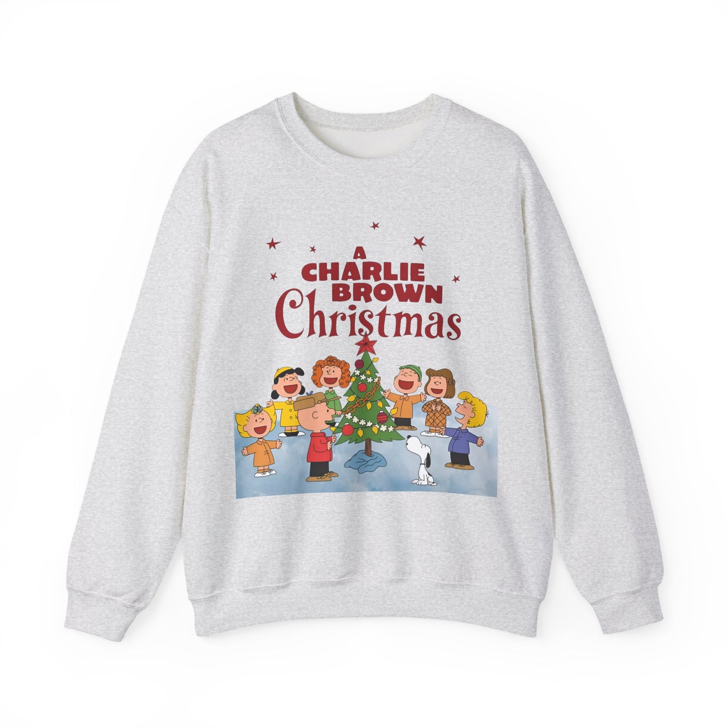 A Charlie Brown Christmas Crewneck Sweatshirt - Snoopy, Lucy, Linus, Sally, Schroeder