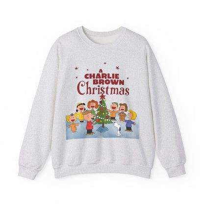 A Charlie Brown Christmas Crewneck Sweatshirt - Snoopy, Lucy, Linus, Sally, Schroeder