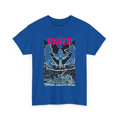 Raven T-Shirt - George Perez Art - New Teen Titans, Trigon - DC Comics