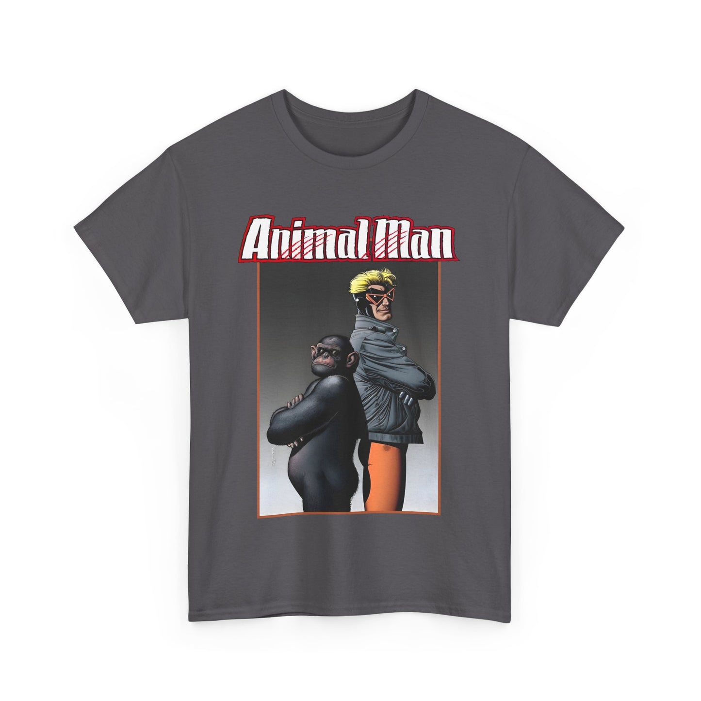 Animal Man T-Shirt - Brian Bolland Art - Buddy Baker - Grant Morrison Series - Vertigo Comics/DC Comics