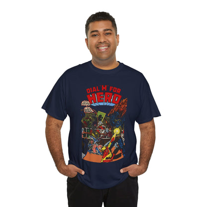 Dial "H" For Hero T-Shirt - George Perez Art - Chris King and Vicki Grant - Adventure Comics Series - DC Comics