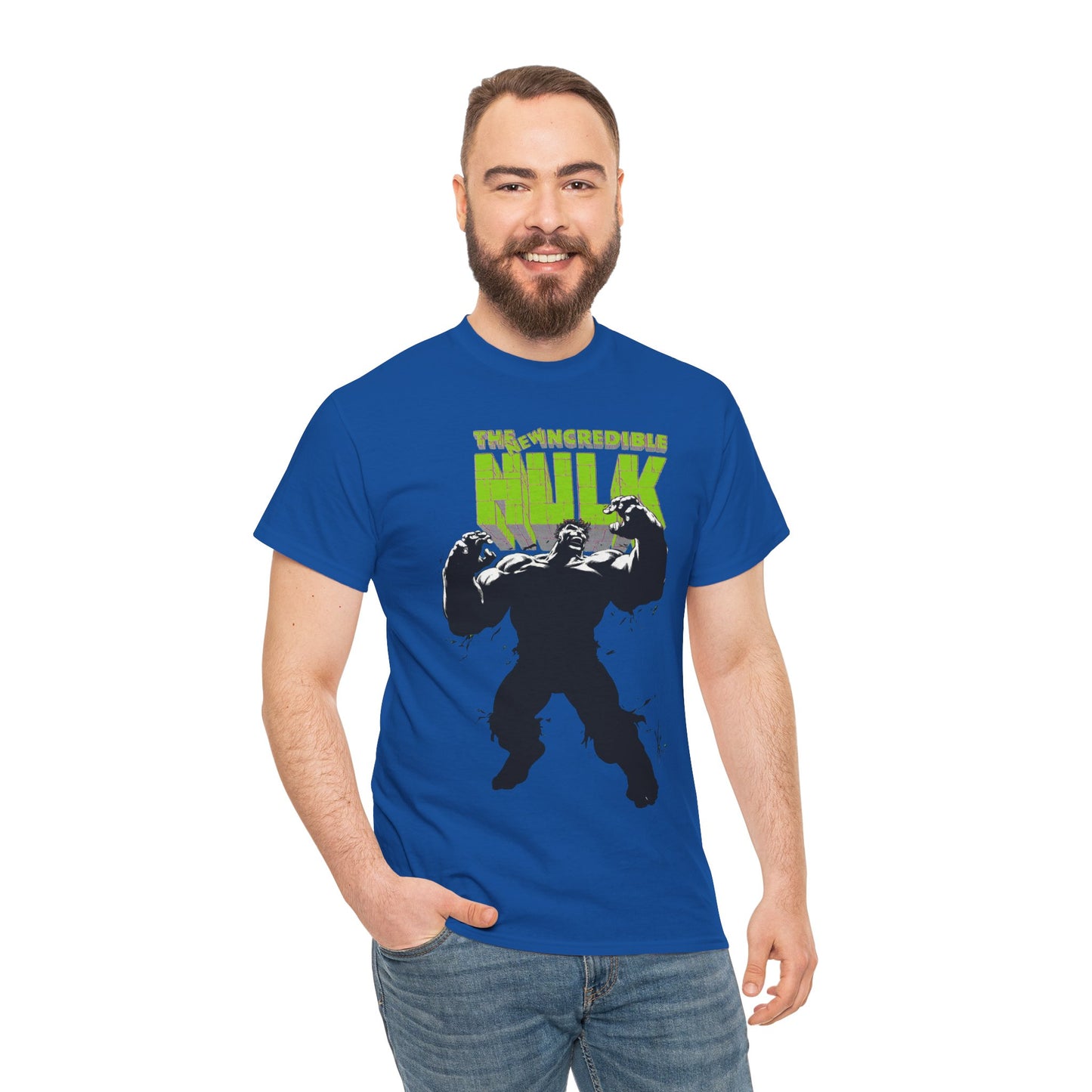 Incredible Hulk T-Shirt - Dale Keown Art - Bruce Banner, Gamma Radiation - Peter David 1990s Run - Marvel Comics