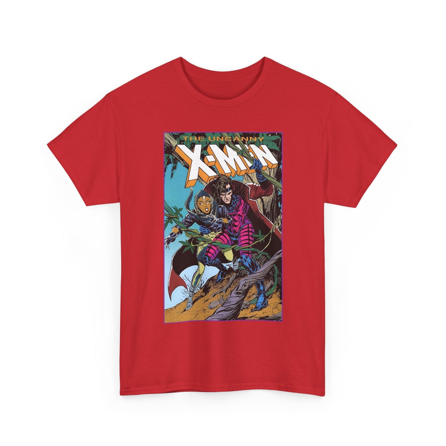 Uncanny X-Men T-Shirt - Andy Kubert Art - Storm & Gambit - #226 Cover - Marvel Comics
