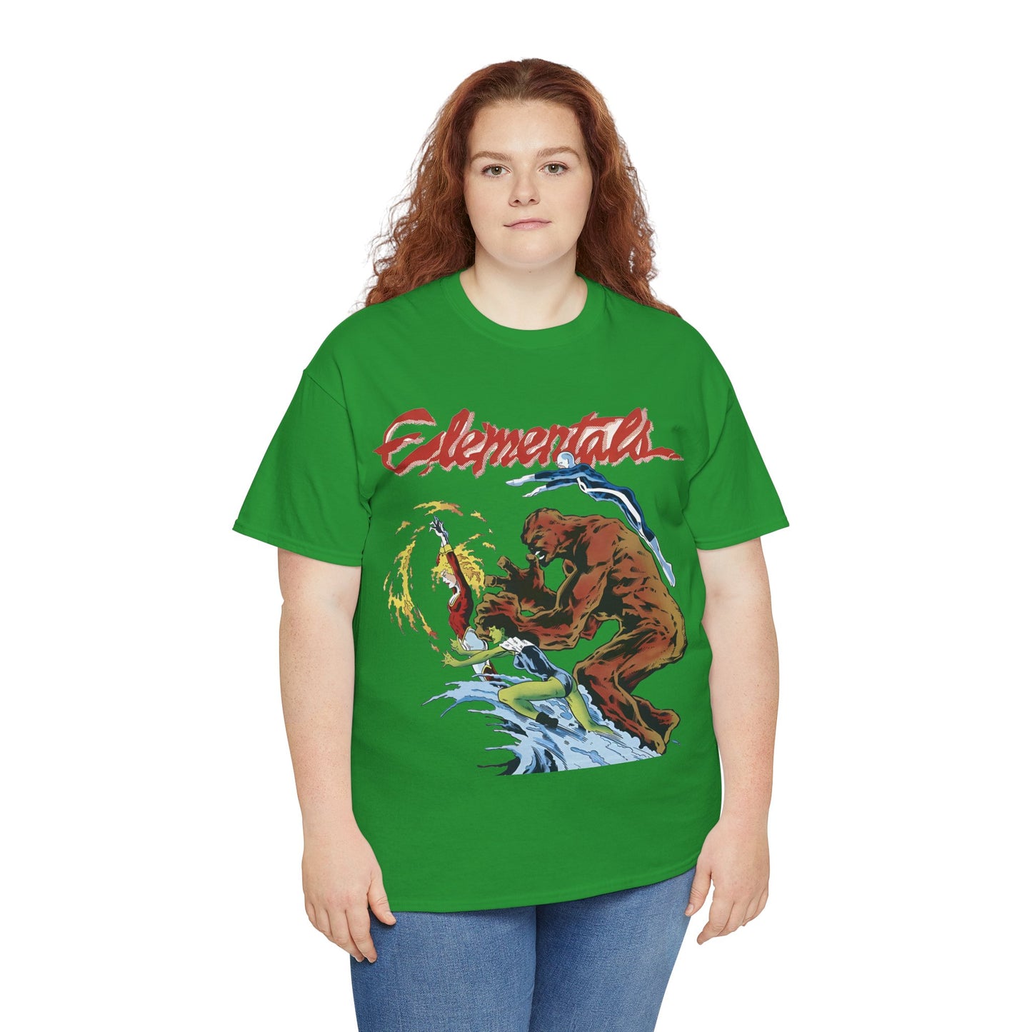 Elementals T-Shirt - Morningstar, Vortex, Fathom, Monolith - Comico Comics