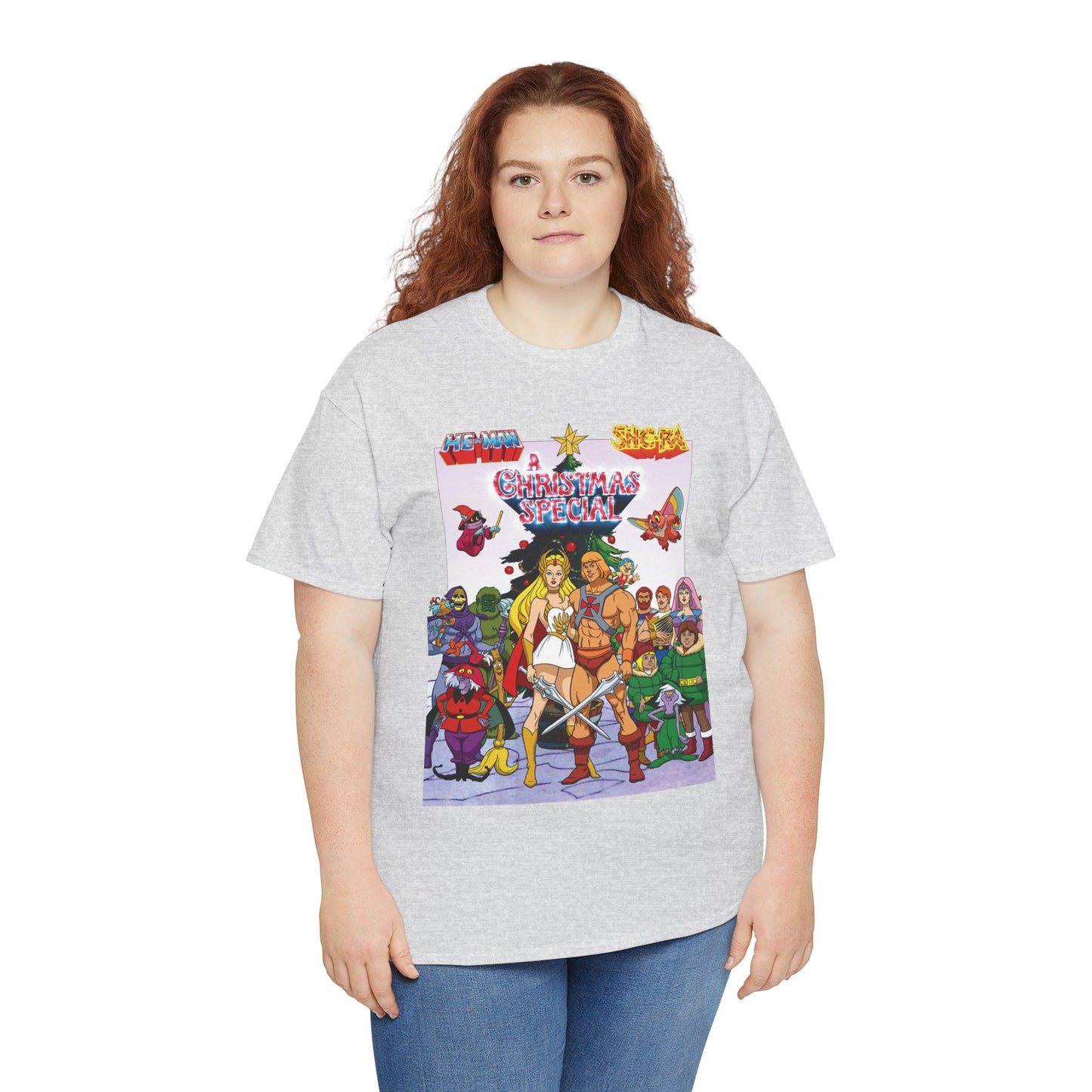 He-Man & She-Ra: A Christmas Special T-Shirt - Masters of the Universe, Princess of Power - Skeletor, Fisto, Orko, Kowl, Madame Razz - Filmation