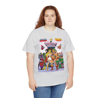 He-Man & She-Ra: A Christmas Special T-Shirt - Masters of the Universe, Princess of Power - Skeletor, Fisto, Orko, Kowl, Madame Razz - Filmation