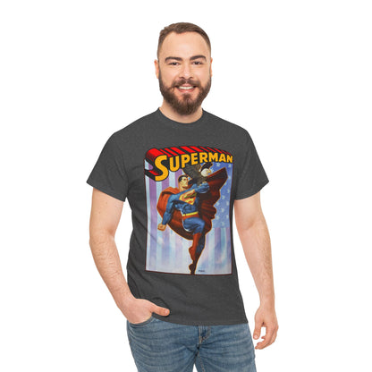 Superman With Eagle T-Shirt - Ariel Olivetti Art - DC Comics