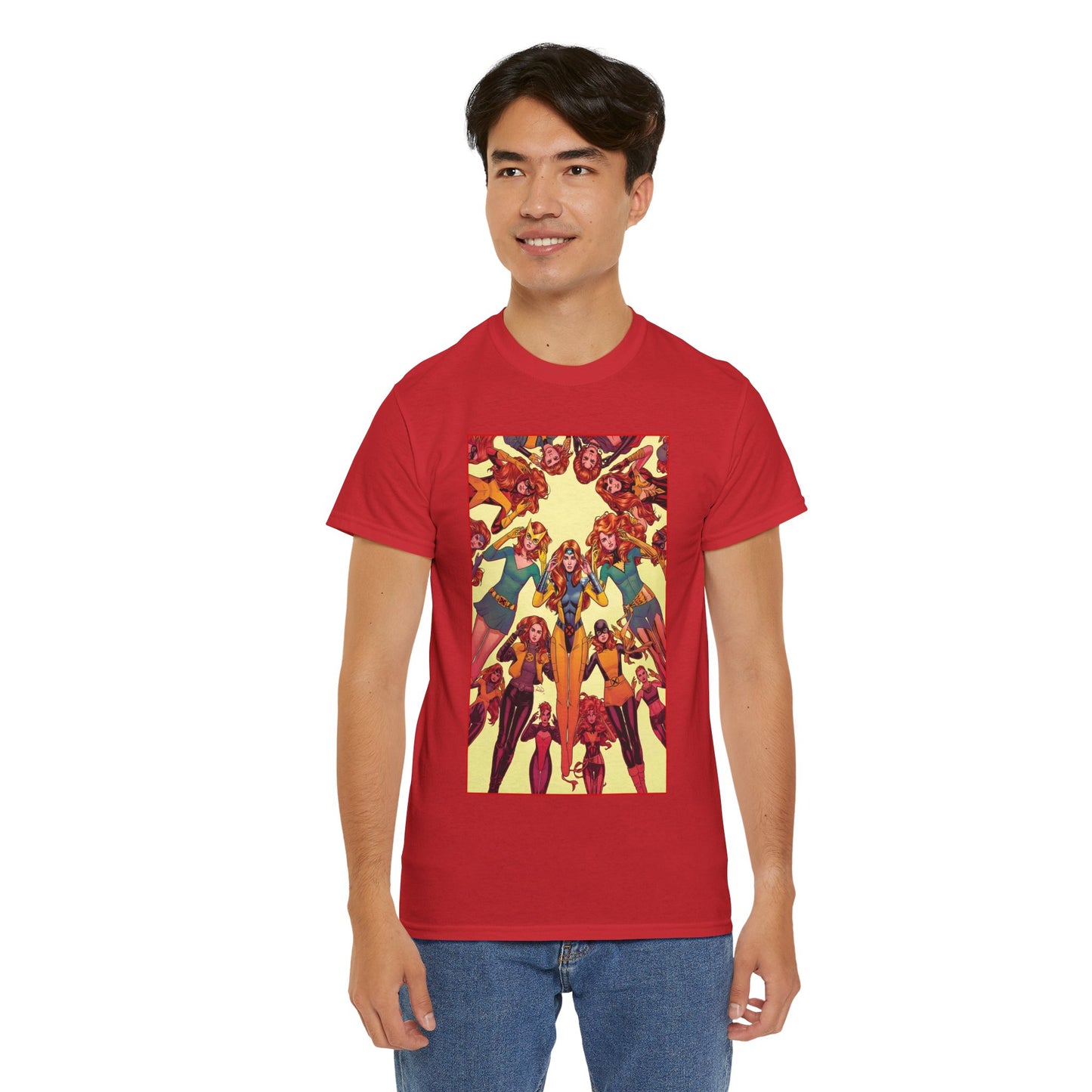 Jean Grey T-Shirt - Russell Dauterman Art - Marvel Girl, Dark Phoenix - X-Men Variant Cover - Marvel Comics