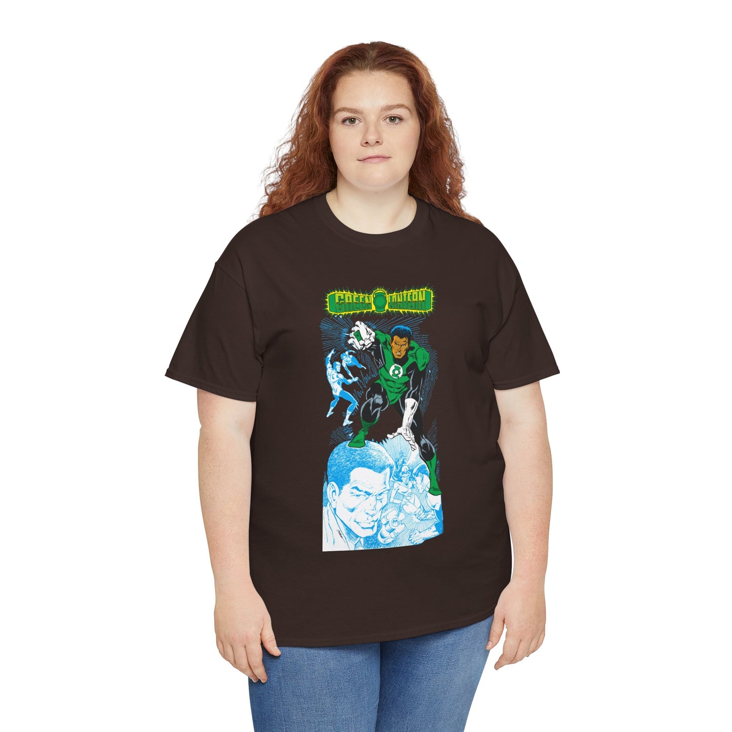 John Stewart Green Lantern T-Shirt - Joe Staton Art - Who's Who in the DC Universe Art - Sector 2814 - DC Comics