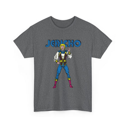 Jericho T-Shirt - George Perez Art - New Teen Titans Member - Son of Deathstroke, Brother of Ravager - DC Comics