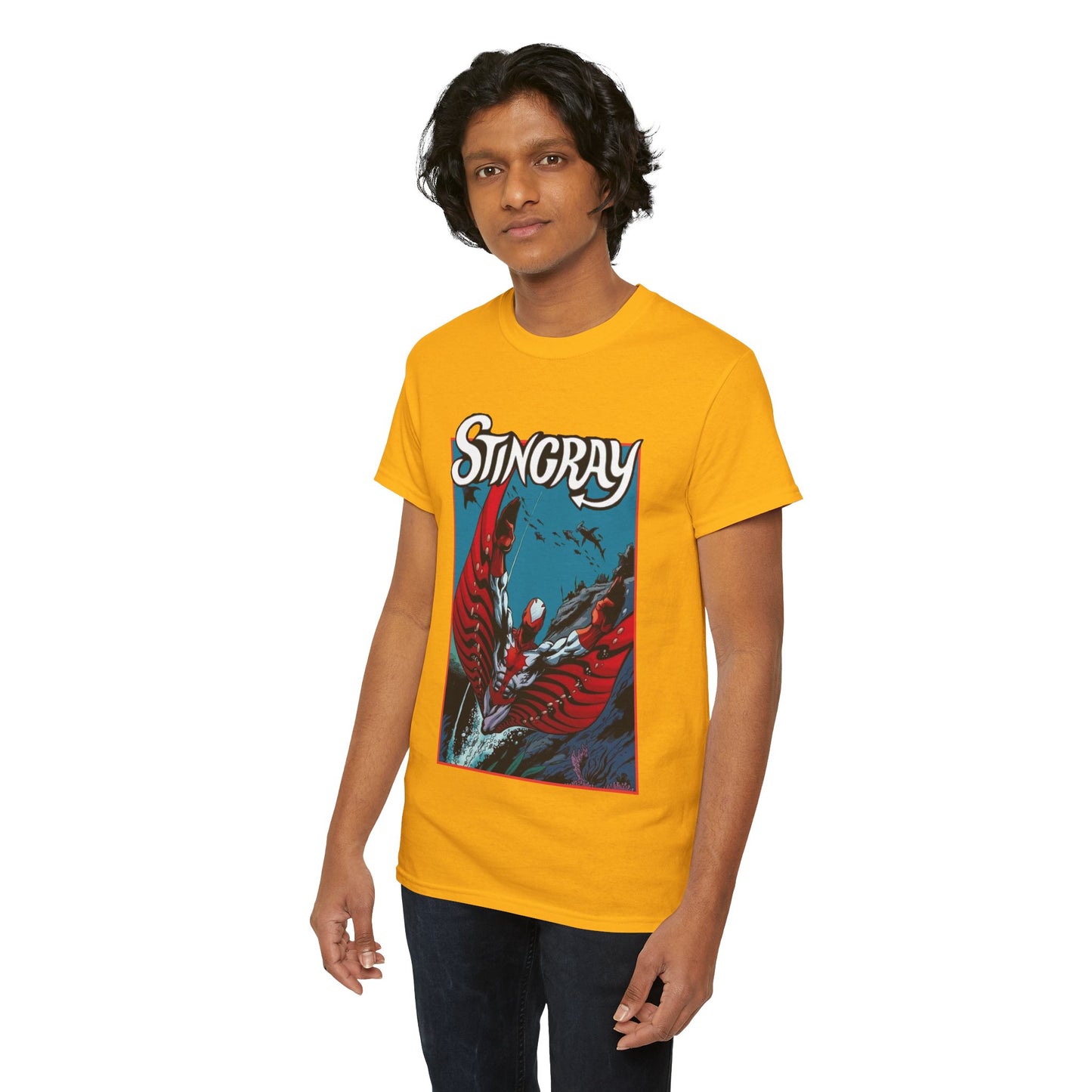 Stingray T-Shirt - Tales to Astonish First Appearance - Walter Newell - Avengers Member - Marvel Comics - Engineer, Oceanographer - Hydro-Base